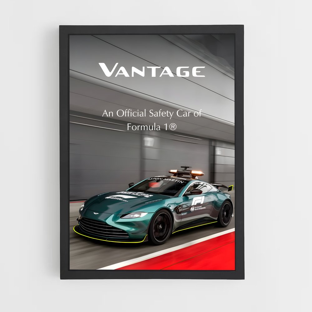 Poster Vantage edition – affiche Aston Martin (vue 2)
